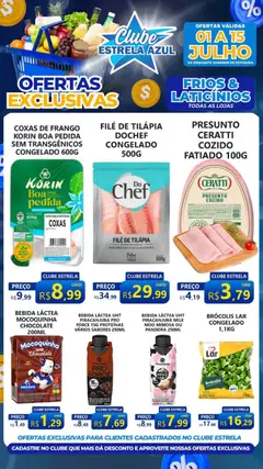 Estrela Azul ofertas Clube Frios - Pré-Visualização do folheto da loja Estrela Azul, válido de 01/07/2026