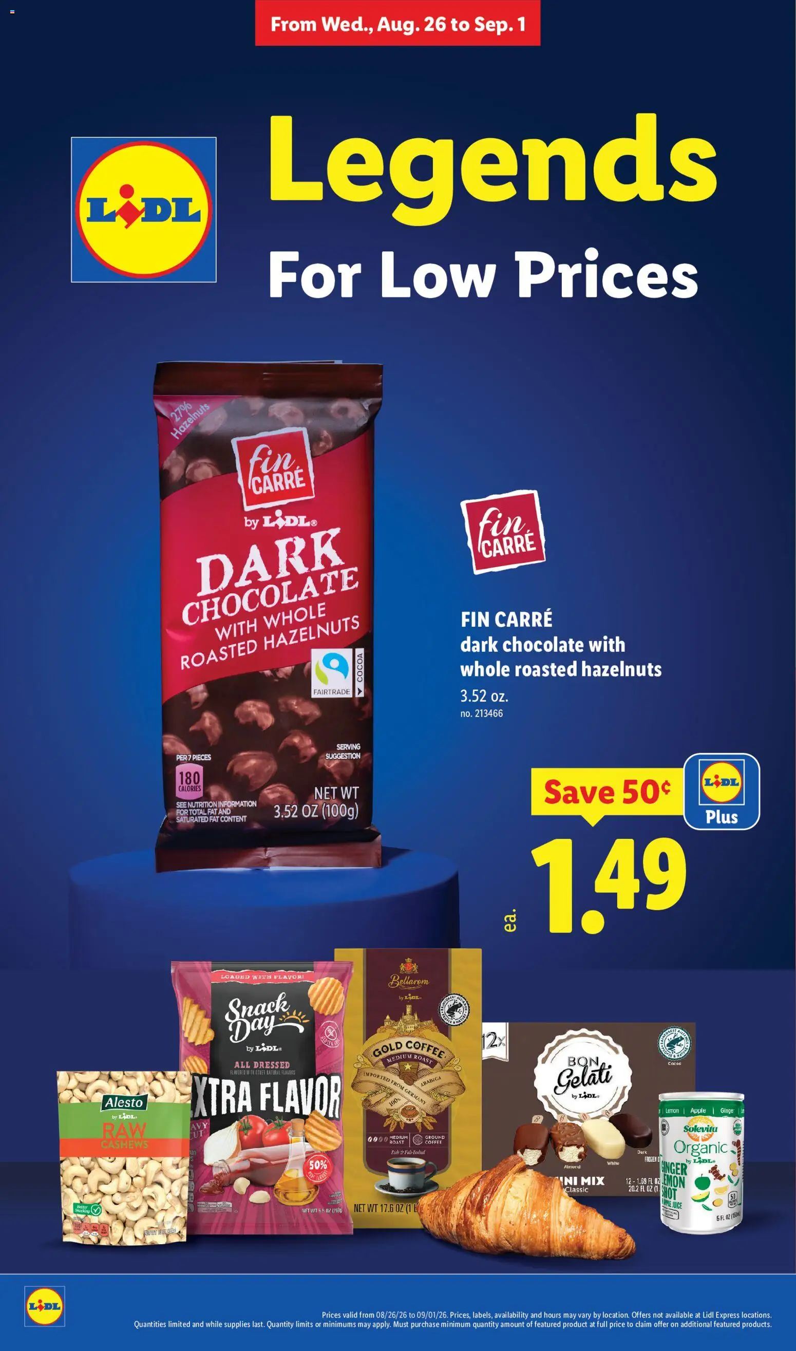 Lidl Weekly Ad - valid from 08/26/2026 | Page: 24 | Products: Ginger, Juice, Cocoa, Lemon