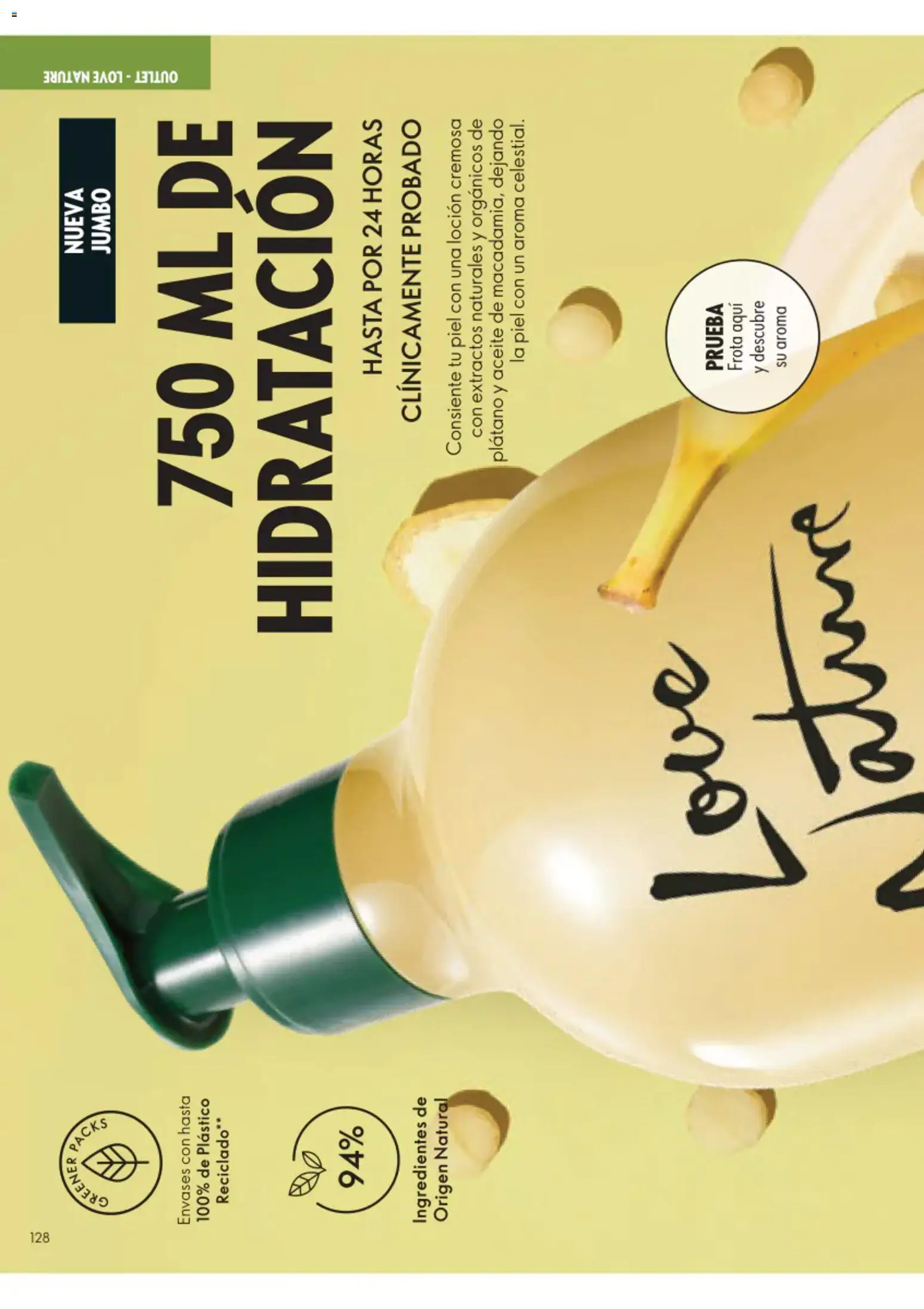 Nuevas ofertas de Oriflame válidas en toda la República Mexicana desde el 01/08/2026. ¡Encuentra las mejores ofertas en Oriflame campaña 11 2026! | Página: 128 | Productos: Plátano, Aceite, Loción