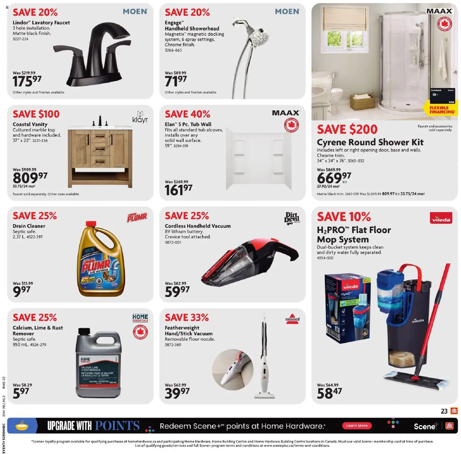 Home Hardware flyer valid from 07.05.2026 | Page: 24 | Products: Shower