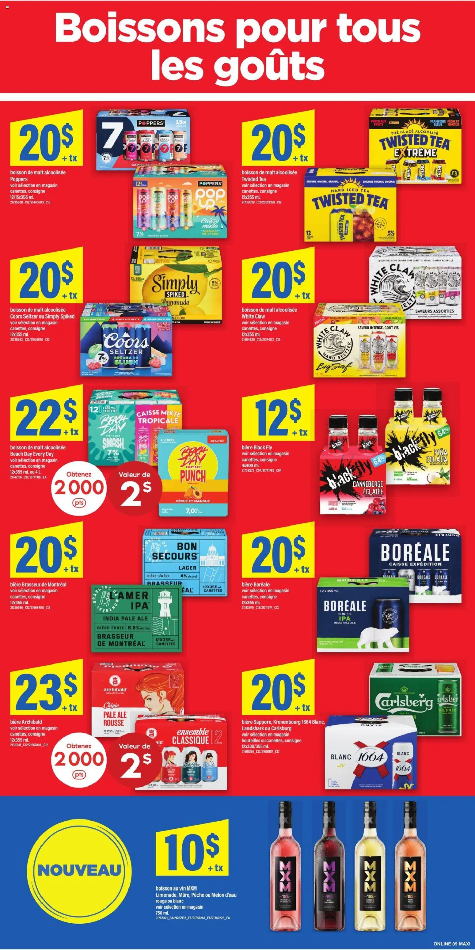 Maxi flyer valid from Sep 3, 2026 | Page: 12