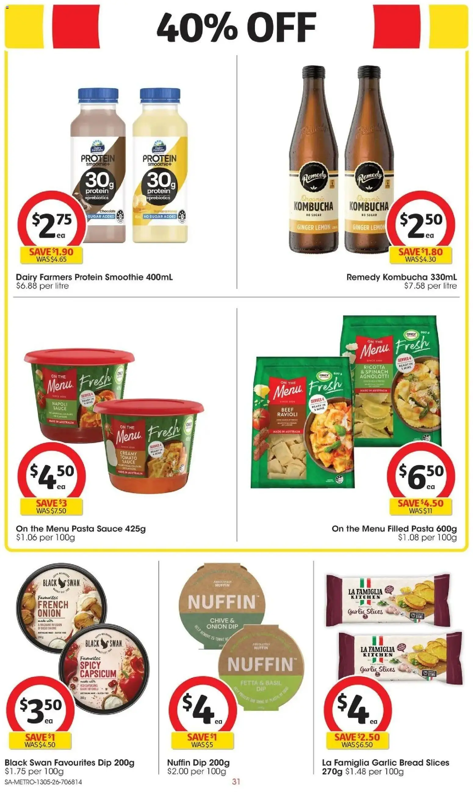 Coles catalogue - valid from 13.05.2026 | Page: 31 | Products: Dairy, Sauce, Sugar, Garlic