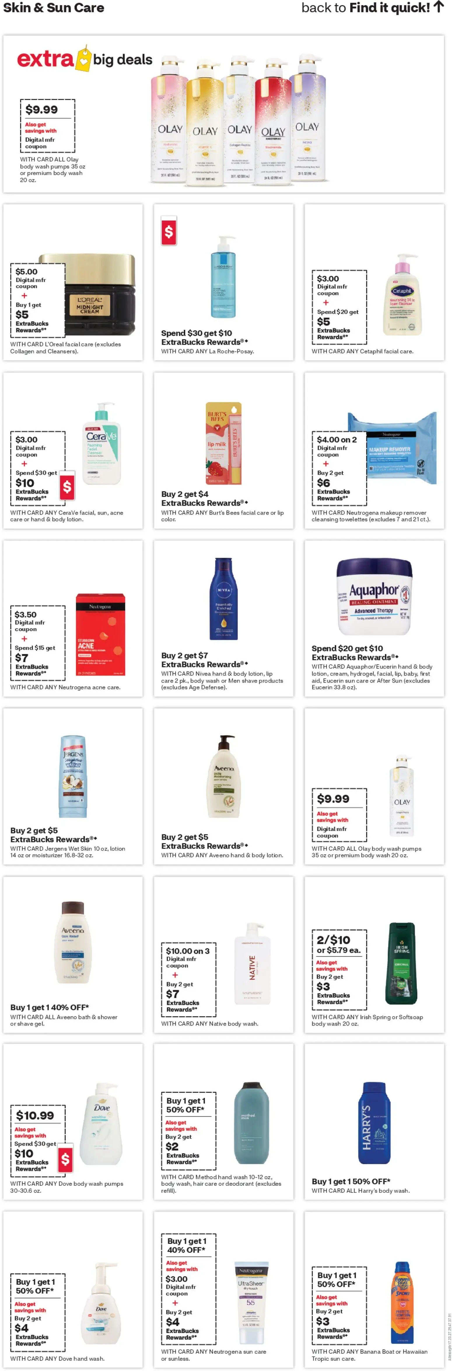 CVS Pharmacy Weekly Ad - AZ - valid from 12.04.2026 | Page: 11 | Products: Shower, Makeup Remover, Milk, Body Wash
