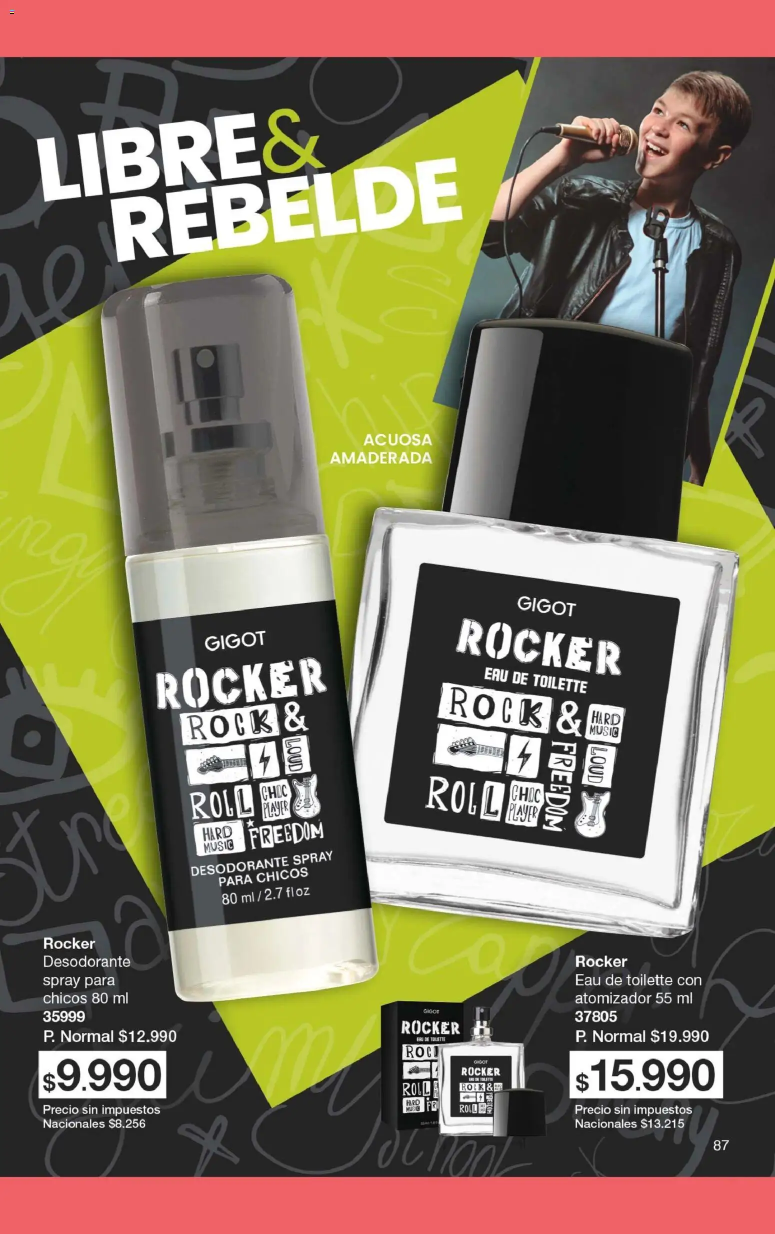 Gigot - CAMPAÑA 10 │ válido desde el 18.06.2026 | Página: 37 | Productos: Eau de toilette, Desodorante