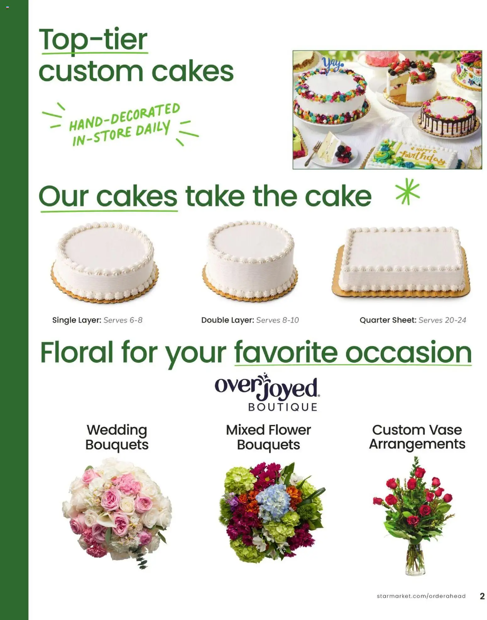 Star Market Entertaining Guide - valid from 28.11.2025 | Page: 3 | Products: Cheese, Cream, Lemon, Scone