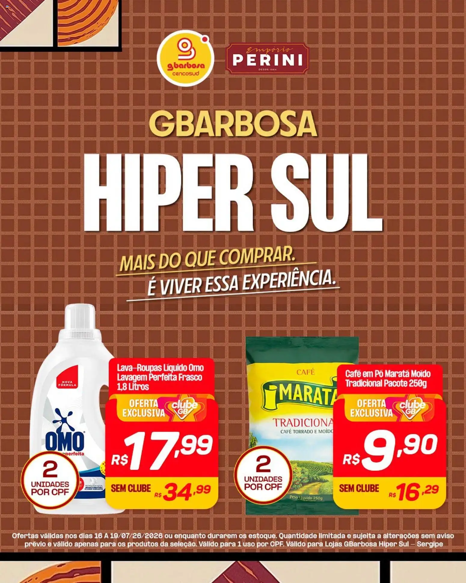 Gbarbosa Folheto - válido de 16/07/2026 | Página: 3 | Produtos: Pó, Café