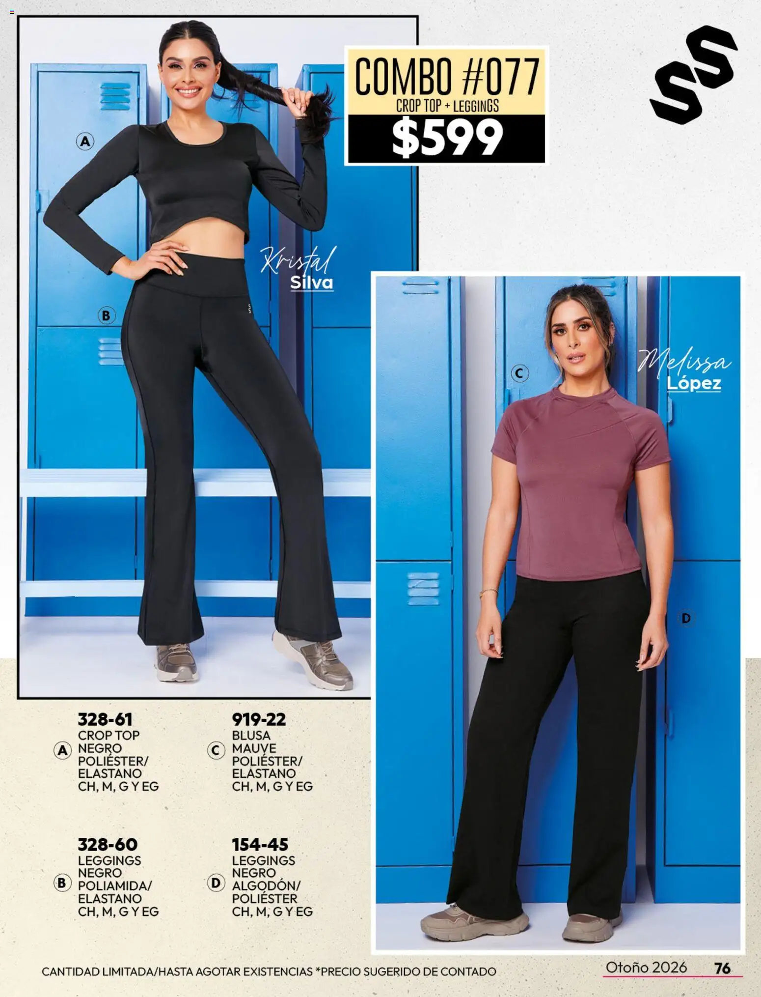 Nuevas ofertas de Cklass válidas en toda la República Mexicana desde el 08/07/2026. ¡Encuentra las mejores ofertas en Cklass catálogo Sportbrands dama! | Página: 77 | Productos: Blusa, Leggings, Top