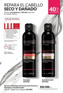 Vista previa Catálogo AVON Campaña 5/2026 válido desde el 01.05.2026 | Página: 185 | Productos: Sobre, Serum, Shampoo, Acondicionador