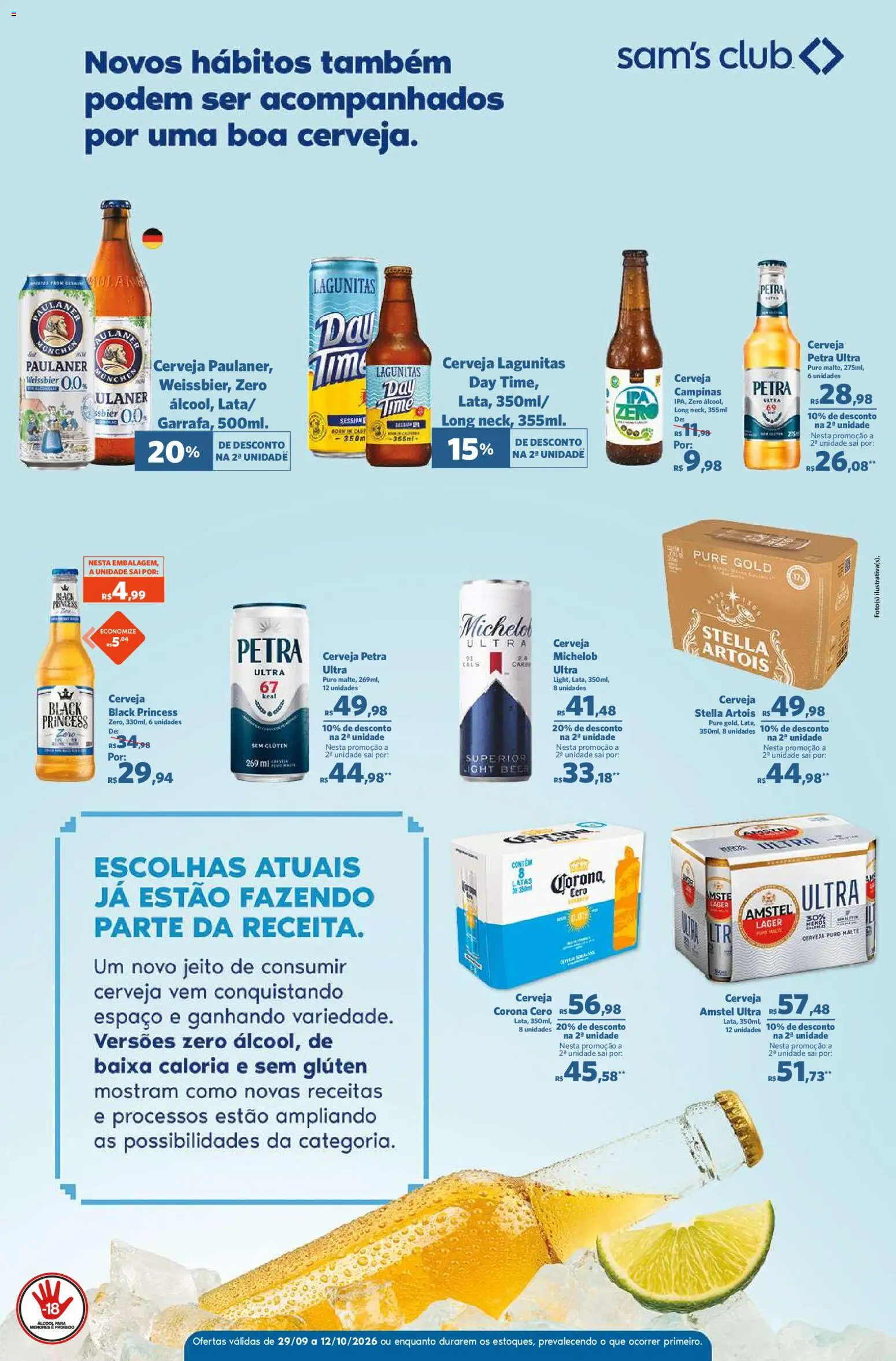Sam's Club Folheto - válido de 29/09/2026 | Página: 6 | Produtos: Cerveja