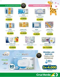 Cruz Verde - Dia del Niño válido desde el 31.07.2026 | Página: 7 | Productos: Agua, Toallas, Toallitas húmedas, Aceite