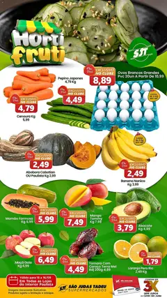 São Judas Tadeu ofertas Hortifruti - Pré-Visualização do folheto da loja São Judas Tadeu, válido de 15/09/2026
