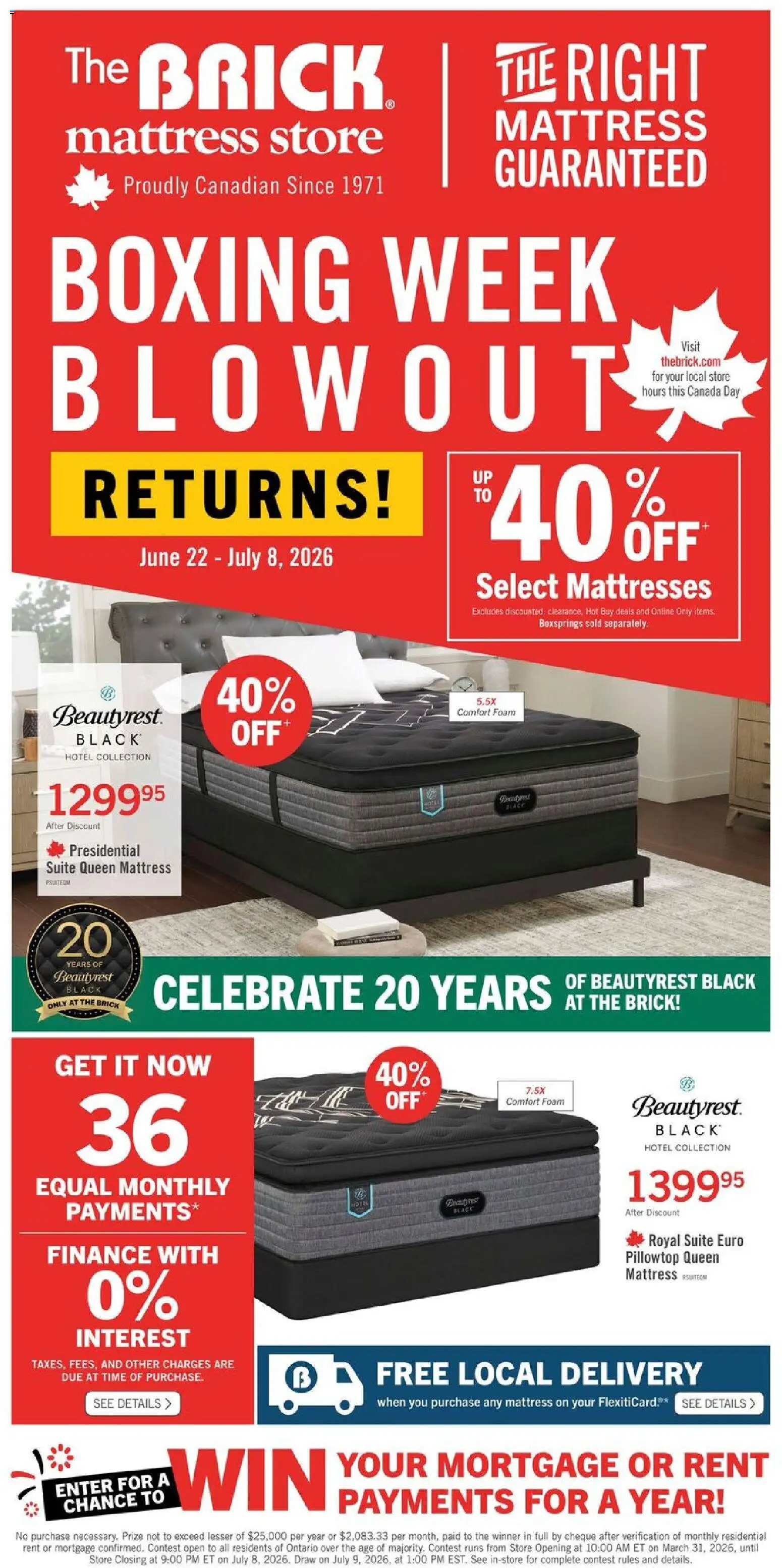 The Brick flyer valid from Jun 22, 2026 | Page: 2