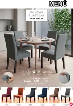 Vista previa de Colchas Concord catálogo, nuevo folleto de la tienda, válido en México a partir del 01/08/2026 | Página: 200 | Productos: Silla, Café, Vino