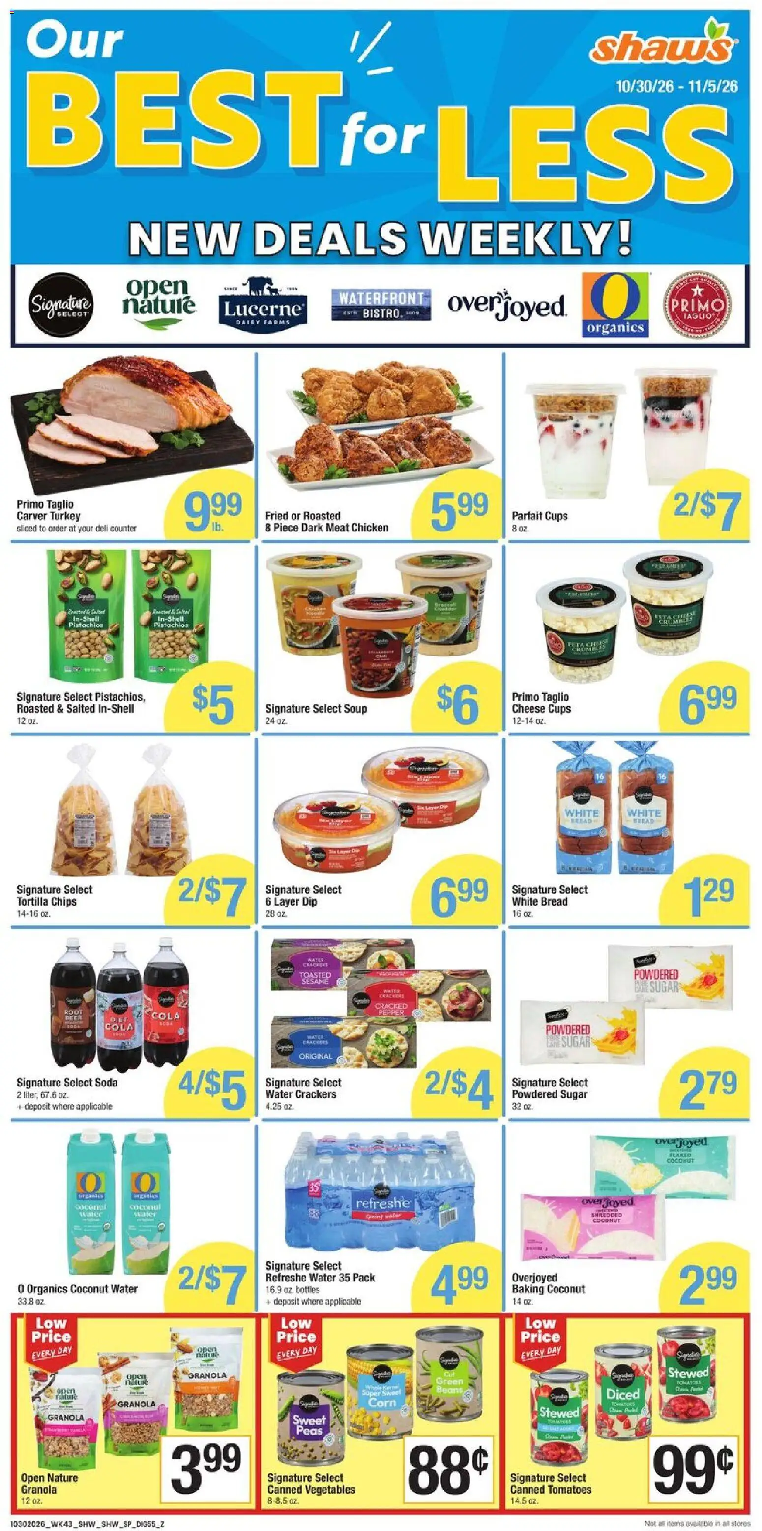 Shaw's Weekly Ad - valid from 10/30/2026 | Page: 7