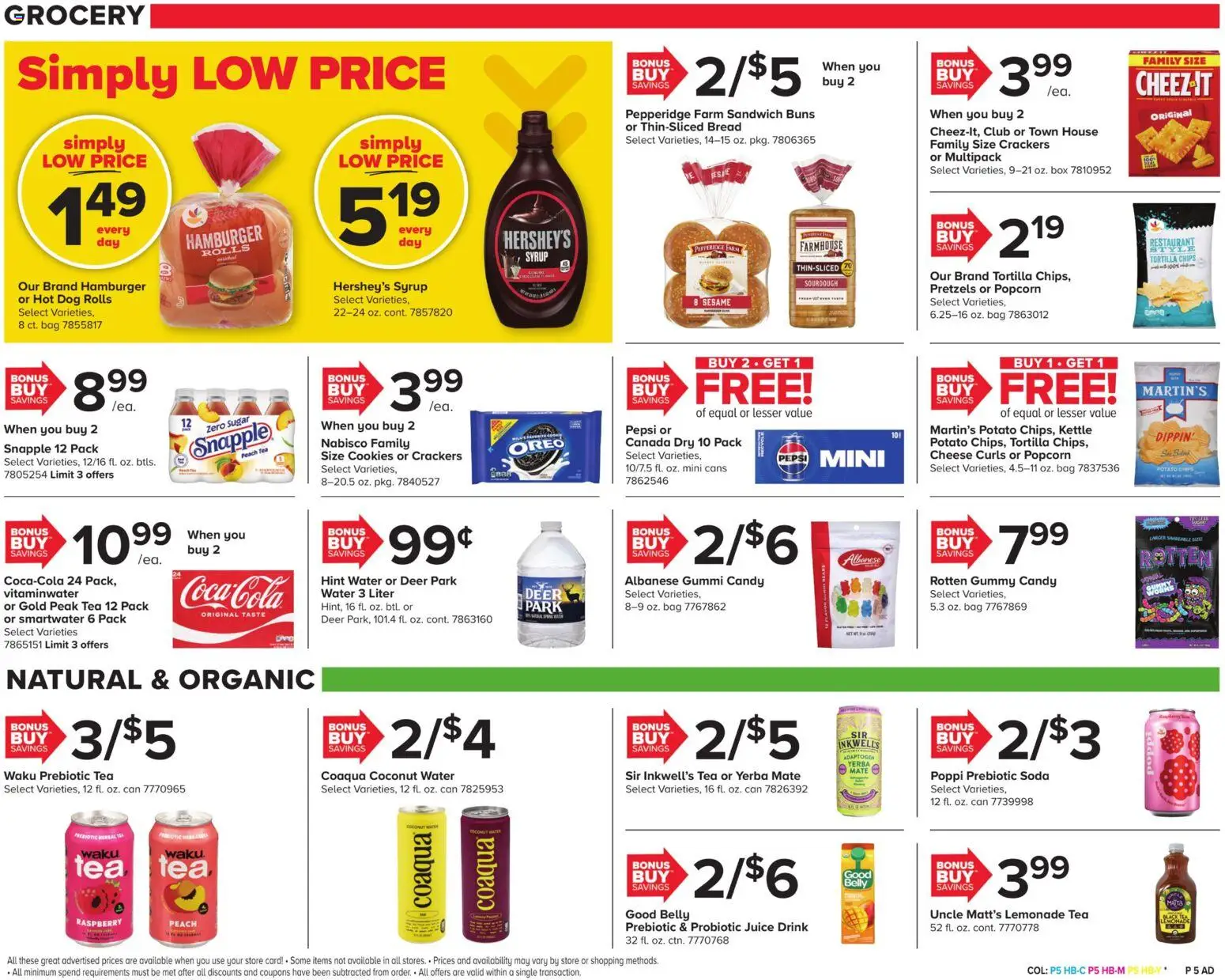 Giant Weekly Ad - valid from 08/07/2026 | Page: 10 | Products: Candy, Chips, Cookies, Tortilla chips