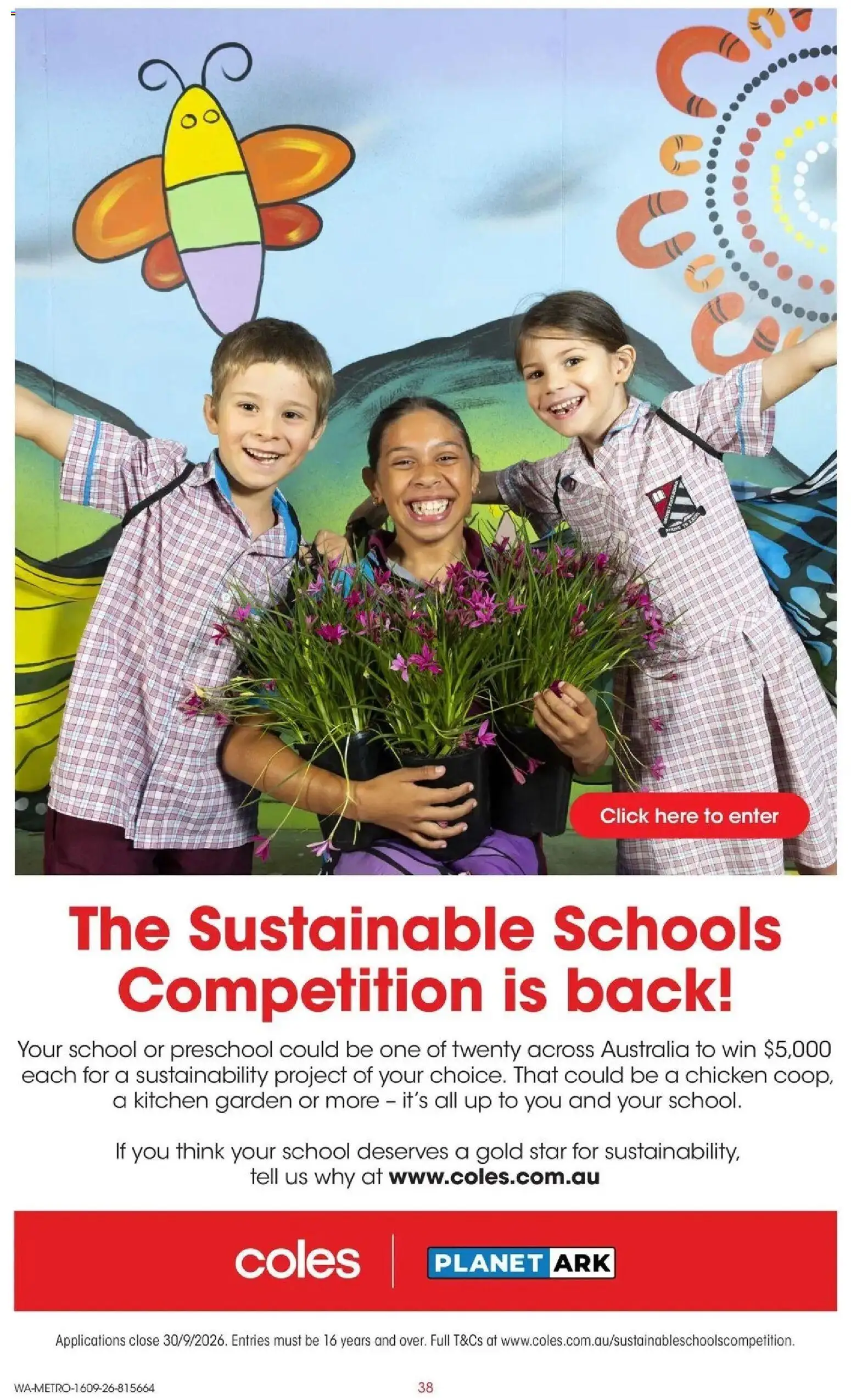﻿Coles catalogue valid from 16/09/2026 > Online Australia | Page: 38 | Products: Chicken, Sustainable