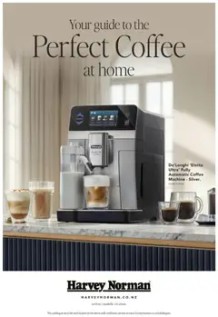Harvey Norman Perfect Coffee at home preview  - valid from 16 Oct 2026