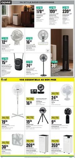 Preview of BMR weekly flyer / circulaire from shop BMR valid from Jul 2, 2026 | Page: 6 | Products: Fan, Table, Battery, Clothes