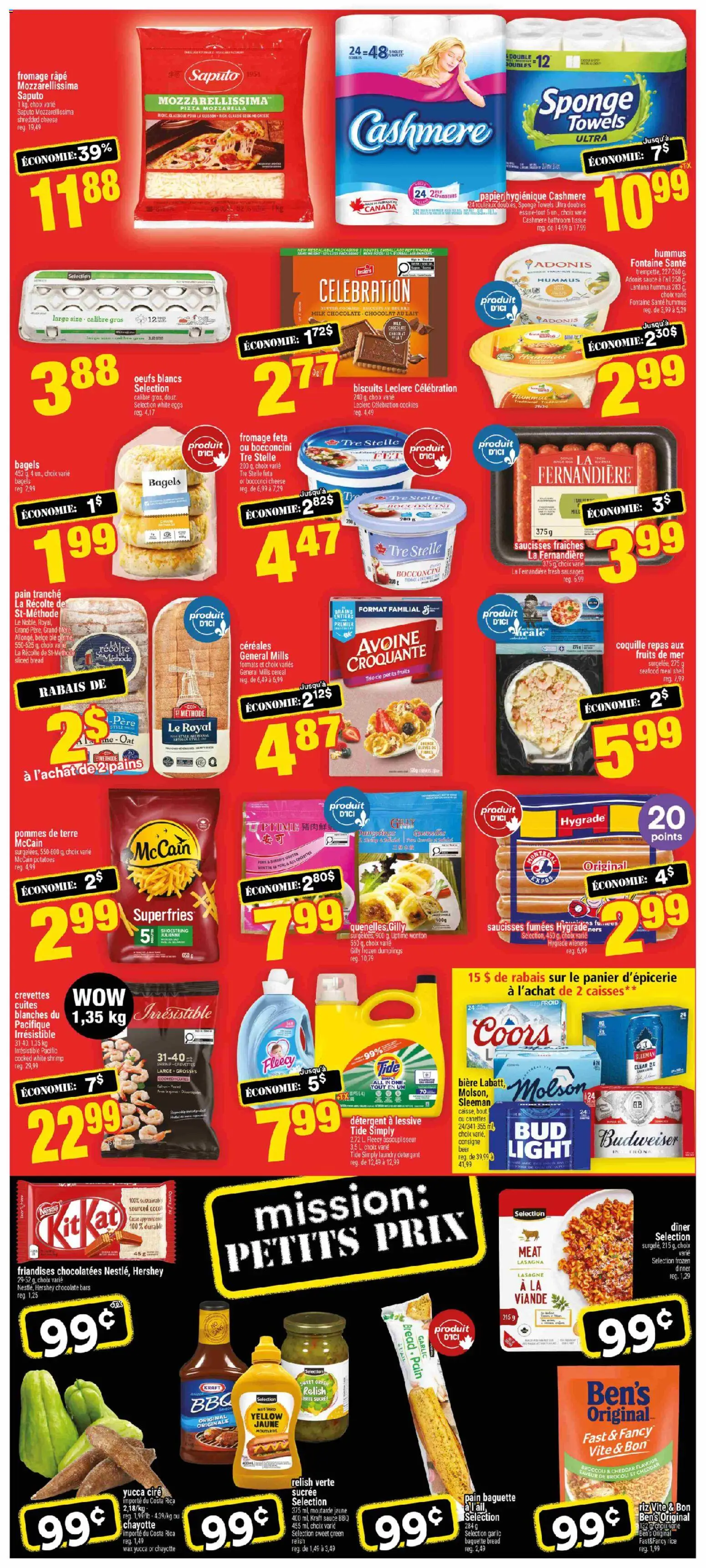 Super C flyer valid from Sep 17, 2026 | Page: 2 | Products: Detergent, Cheddar, Cheese, Bread