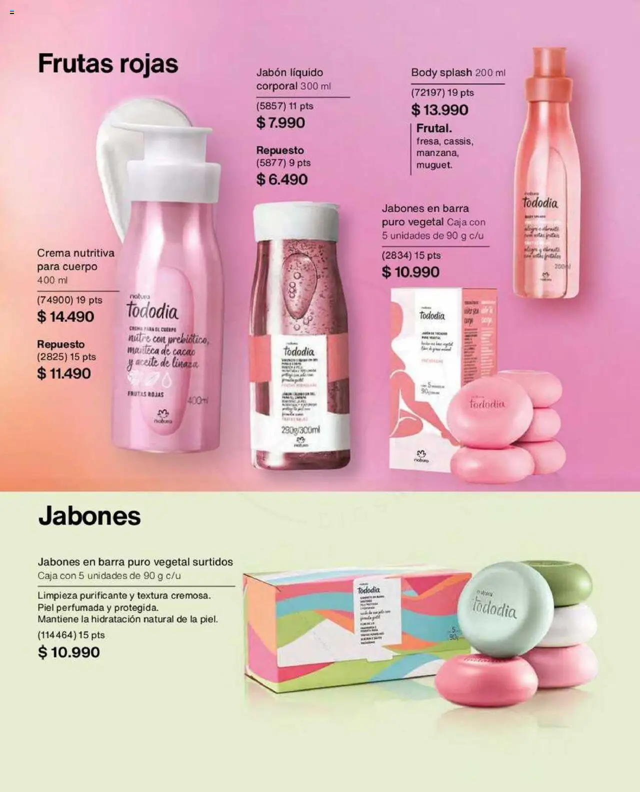 Natura catálogo │ válido desde el 26.06.2025 | Página: 113 | Productos: Cacao, Jabón, Manteca, Jabón líquido