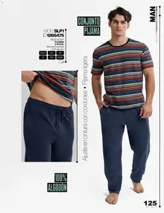 Vista previa de Price Shoes catálogo Man, nuevo folleto de la tienda, válido en México a partir del 03.04.2026 | Página: 125 | Productos: Pijama, Algodón, Conjunto, Cordones