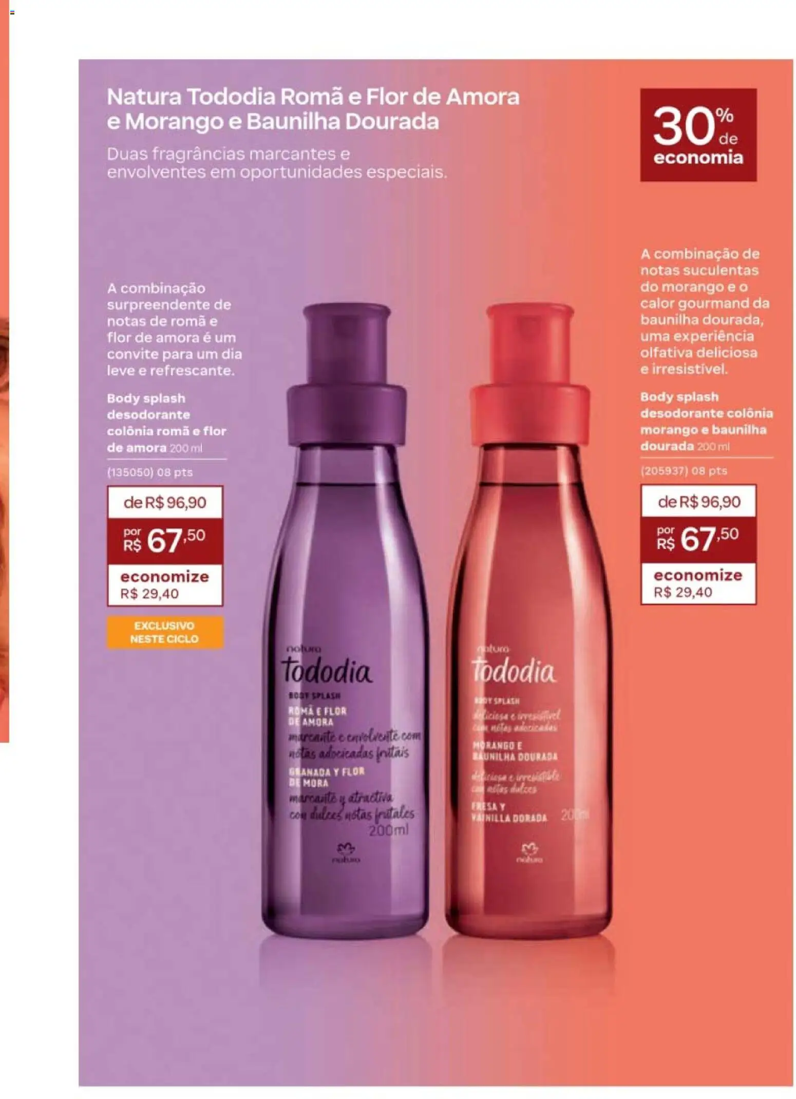 Natura Folheto - válido de 19/07/2026 | Página: 27 | Produtos: Desodorante, Body