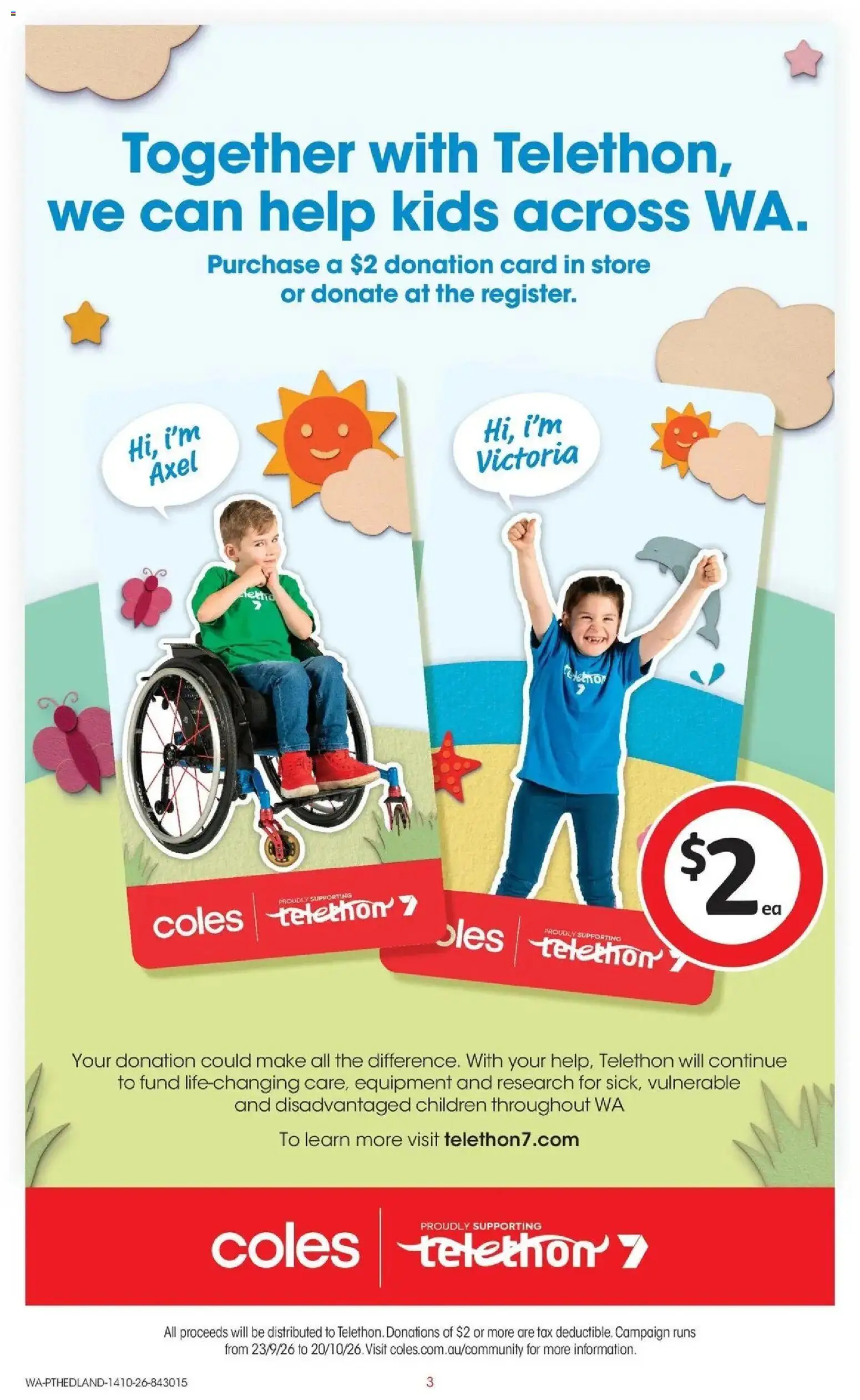 ﻿Coles catalogue valid from 14/10/2026 > Online Australia | Page: 3
