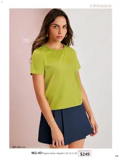 Vista previa de Cklass catálogo Primavera, nuevo folleto de la tienda, válido en México a partir del 02.01.2026 | Página: 183 | Productos: Algodón, Playera, Falda