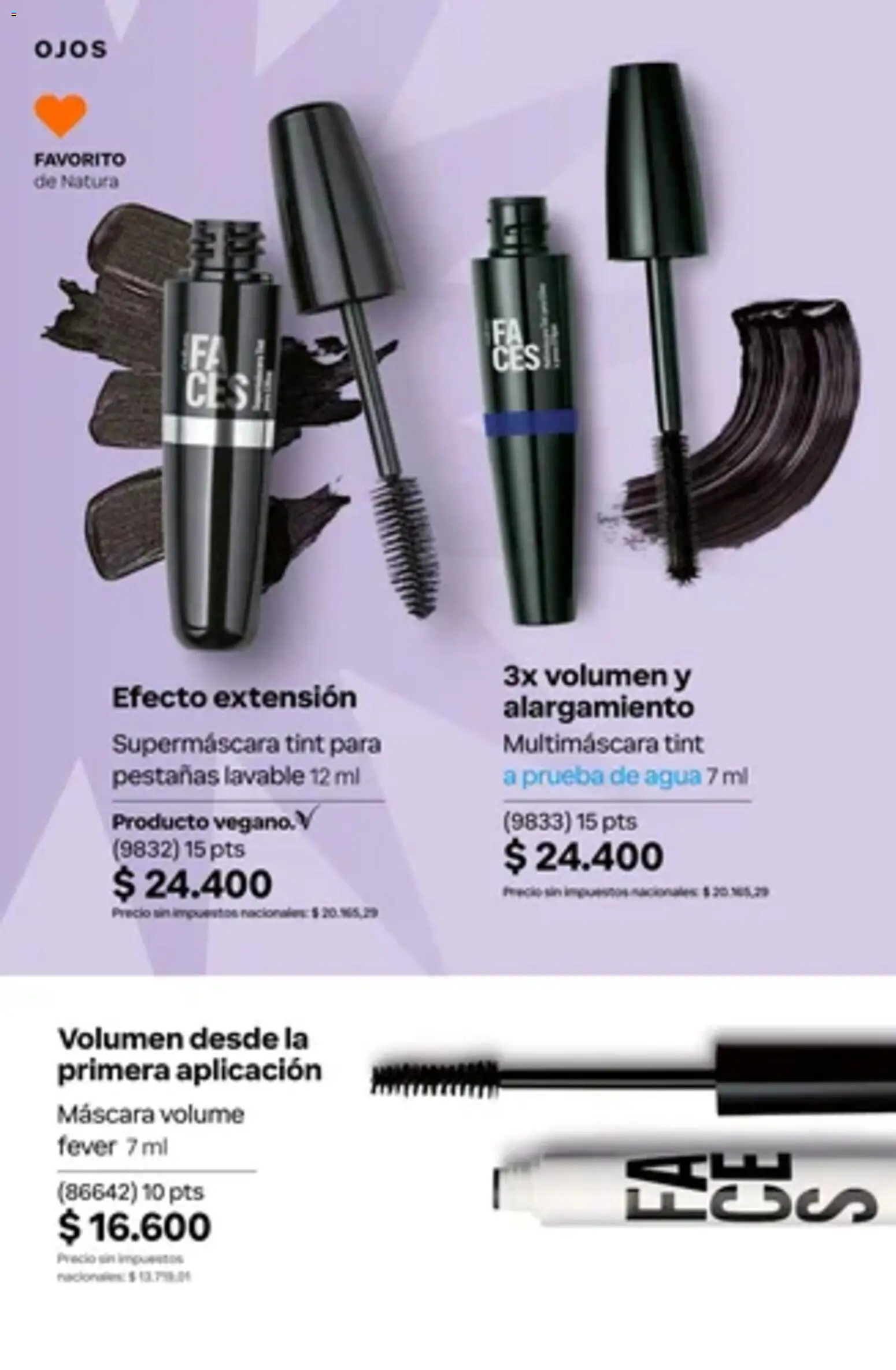 Catálogo Natura Ciclo 14 │ válido desde el 01/10/2026 | Página: 159 | Productos: Máscara, Agua