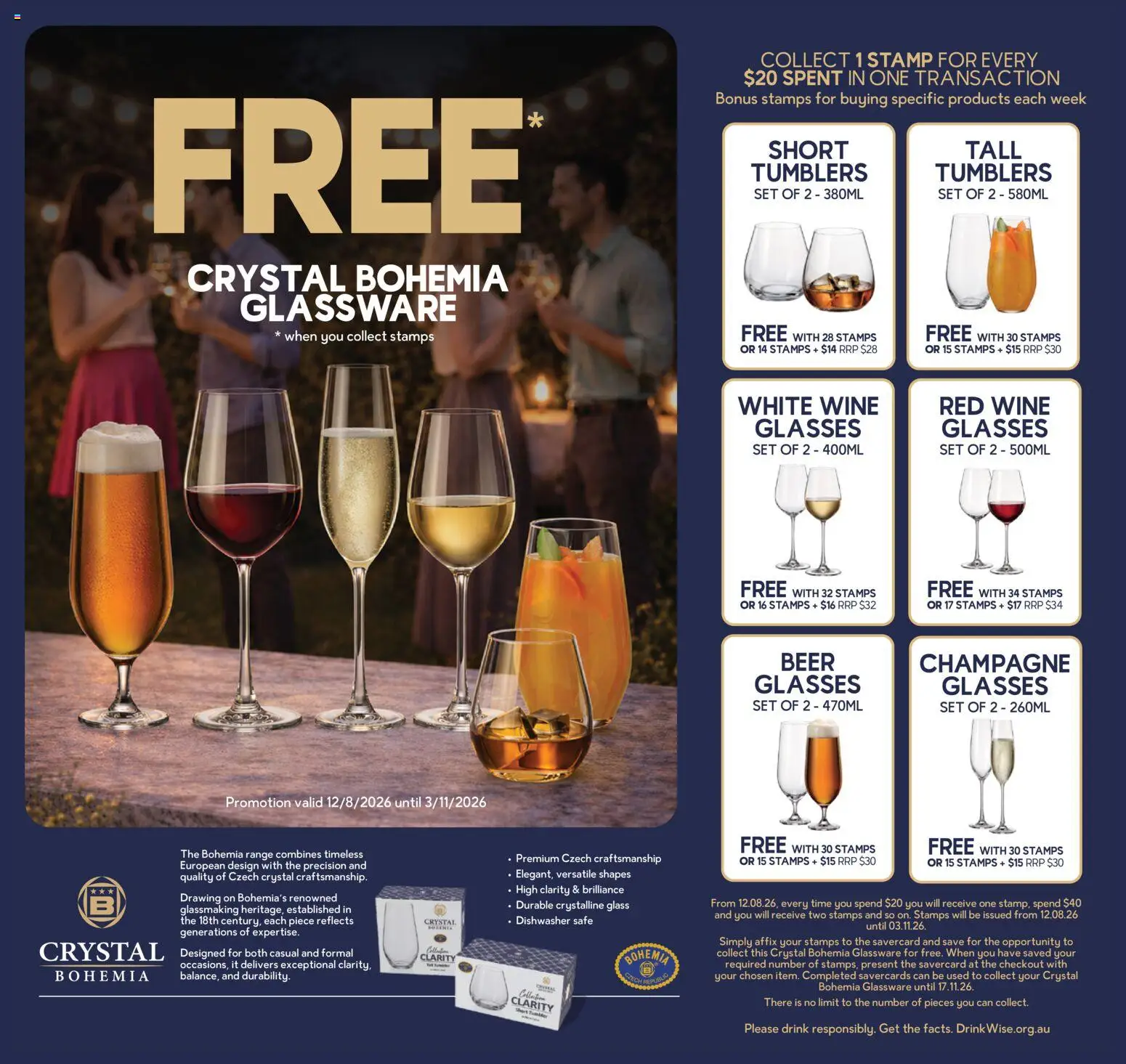 Drakes catalogue - valid from 19/08/2026 | Page: 2 | Products: Formal, Wine, Glasses, Safe