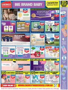 Preview of Chemist Warehouse catalogue - valid from 28.05.2026 | Page: 33 | Products: Milk, Conditioner, Usb, Breast pump
