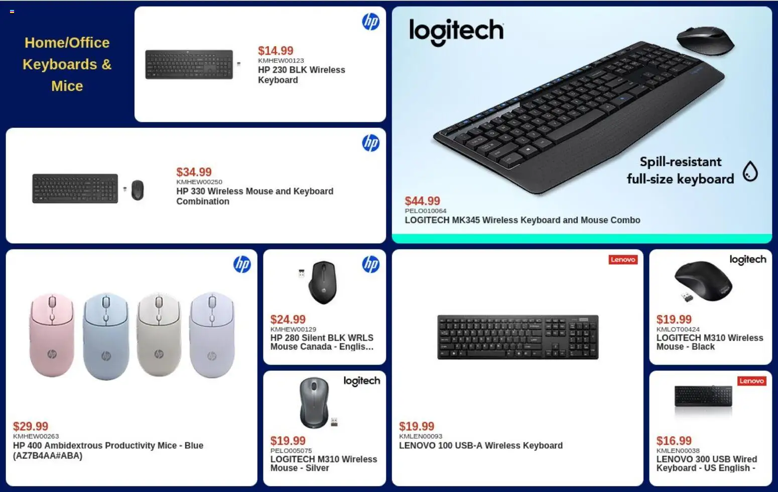 Canada Computers flyer valid from 15.05.2026 | Page: 7 | Products: Mouse, Keyboard