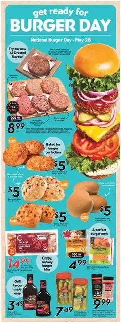 Preview of Safeway weekly flyer / circulaire from shop Safeway valid from 28.05.2026 | Page: 18 | Products: Beef, Grill, Cheese