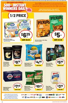 Preview of IGA catalogue - valid from 01/07/2026 | Page: 6 | Products: Crackers, Chips, Ice cream, Cauliflower