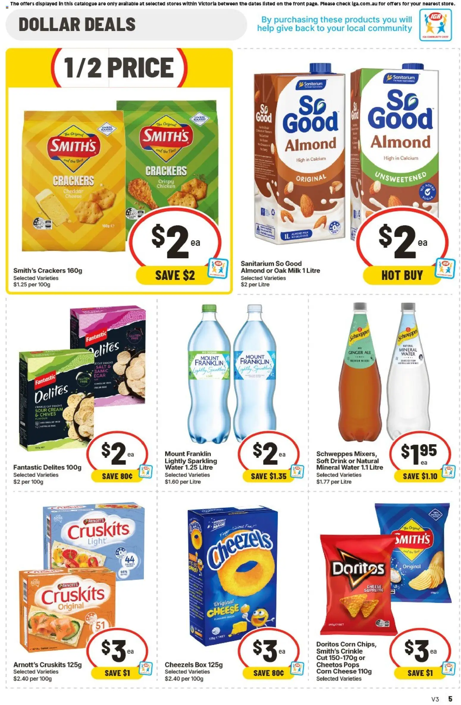 IGA catalogue - valid from 29/07/2026 | Page: 5 | Products: Box, Ginger, Cream, Salt