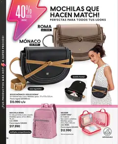 Catálogo CyZone Campaña 8 válido desde el 29.04.2026 | Página: 78 | Productos: Neceser, Bolso, Mochila