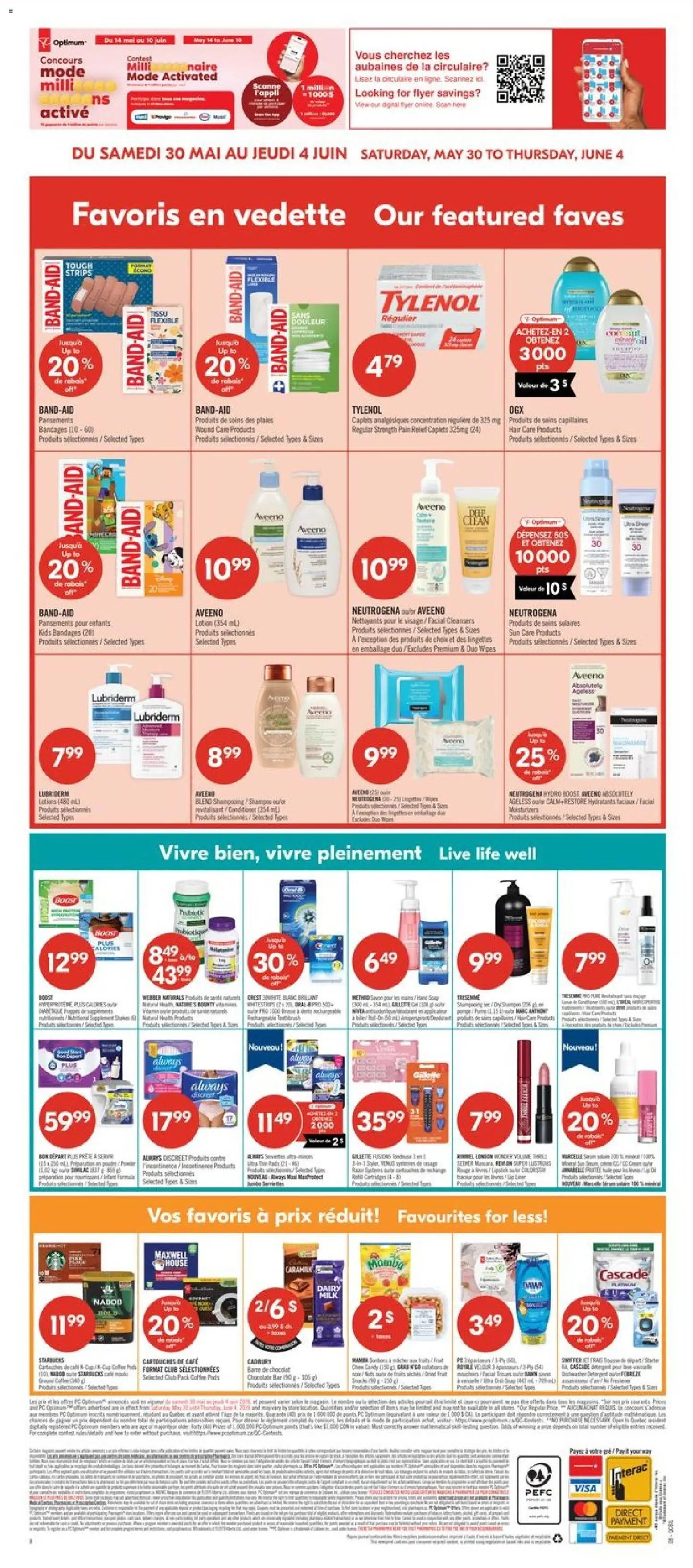 Pharmaprix flyer valid from 29.05.2026 | Page: 18 | Products: Nuts, Shampoo, Antiperspirant, Detergent