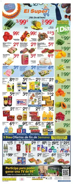 Preview of El Super weekly ads valid from 17.06.2026