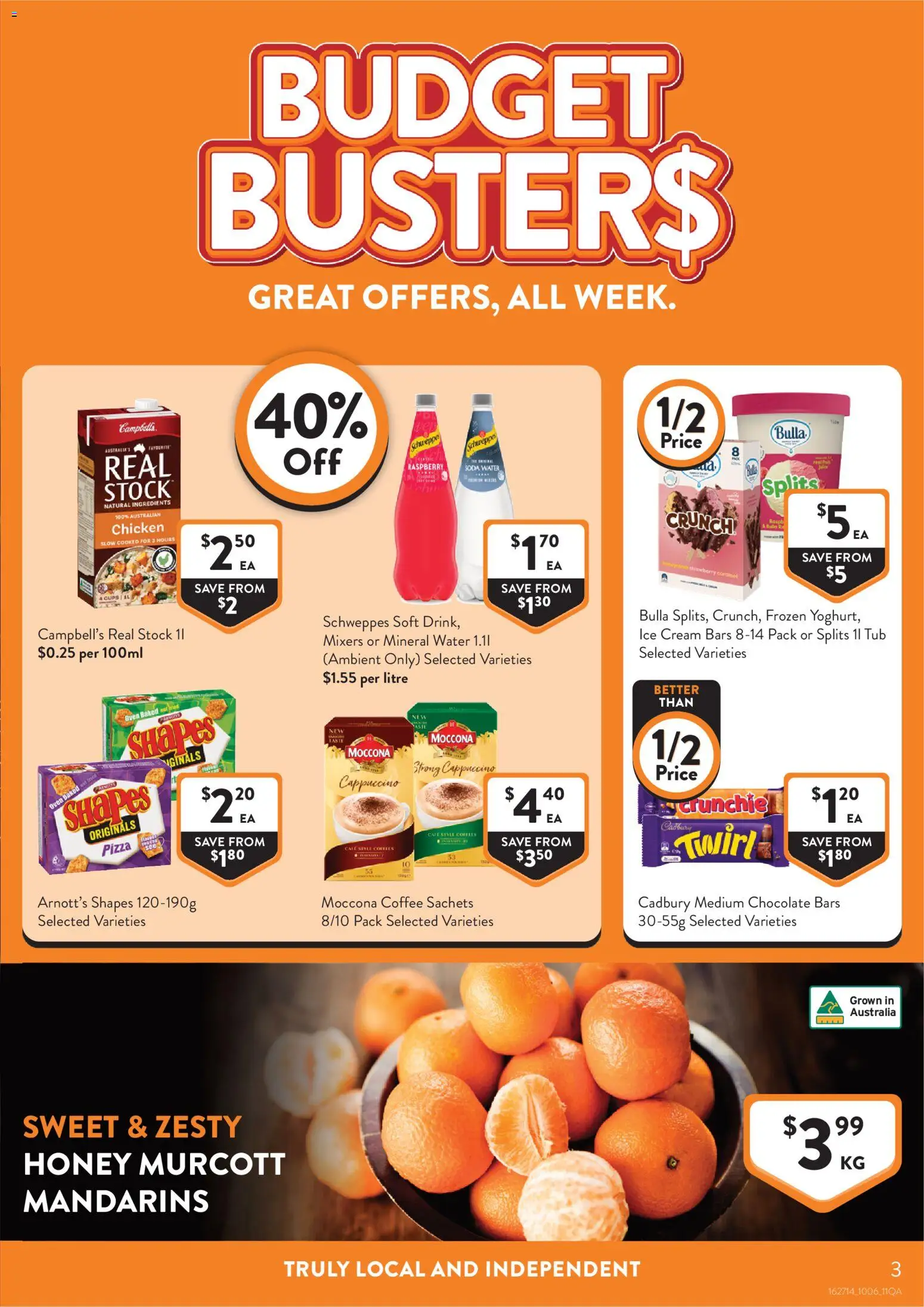 Foodworks catalogue - valid from 03/06/2026 | Page: 3 | Products: Cot, Cups, Chocolate, Raspberry