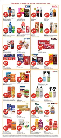 Preview of BOULANGERIE ACE Miche de pain / Bistro/Bistro Bread Loaf (595 g) ou/r, BOULANGERIE ACE Miche de pain / Bistro/Bistro Bread Loaf (595 g) ou/r petits pains / Rolls (5) from shop Pharmaprix valid from 12.06.2026 | Page: 7