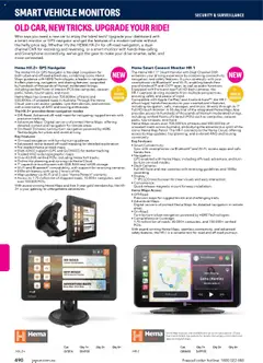 Preview of Jaycar Engineering & Scientific Catalogue 2025/2026  - valid from 09.07.2025 | Page: 490 | Products: Digital, Smartphone, Monitor, Navigation