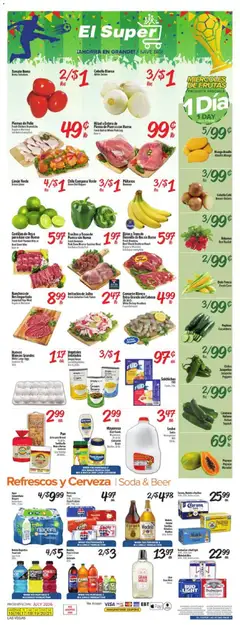 Preview of El Super weekly ads valid from 07/15/2026