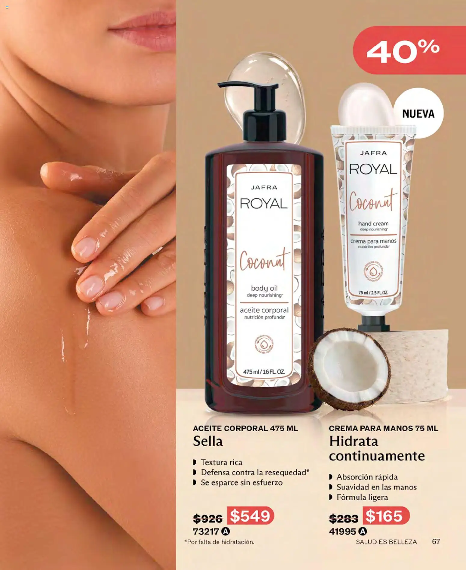 Nuevas ofertas de JAFRA válidas en toda la República Mexicana desde el 01/09/2026. ¡Encuentra las mejores ofertas en JAFRA catálogo! | Página: 67