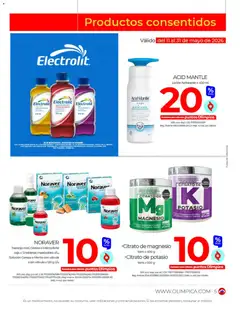 Olímpica - Ofertas saludables -  Vista previa de la revista de la tienda Olímpica valido desde el 01.05.2026 | Página: 5 | Productos: Loción, Caja, Polvo, Válvula