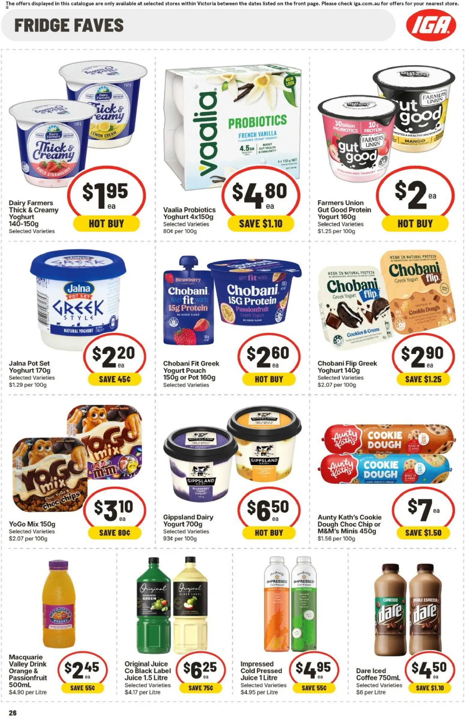 Ritchies catalogue - valid from 15/07/2026 | Page: 25 | Products: Yogurt, Probiotics, Passionfruit, Cream