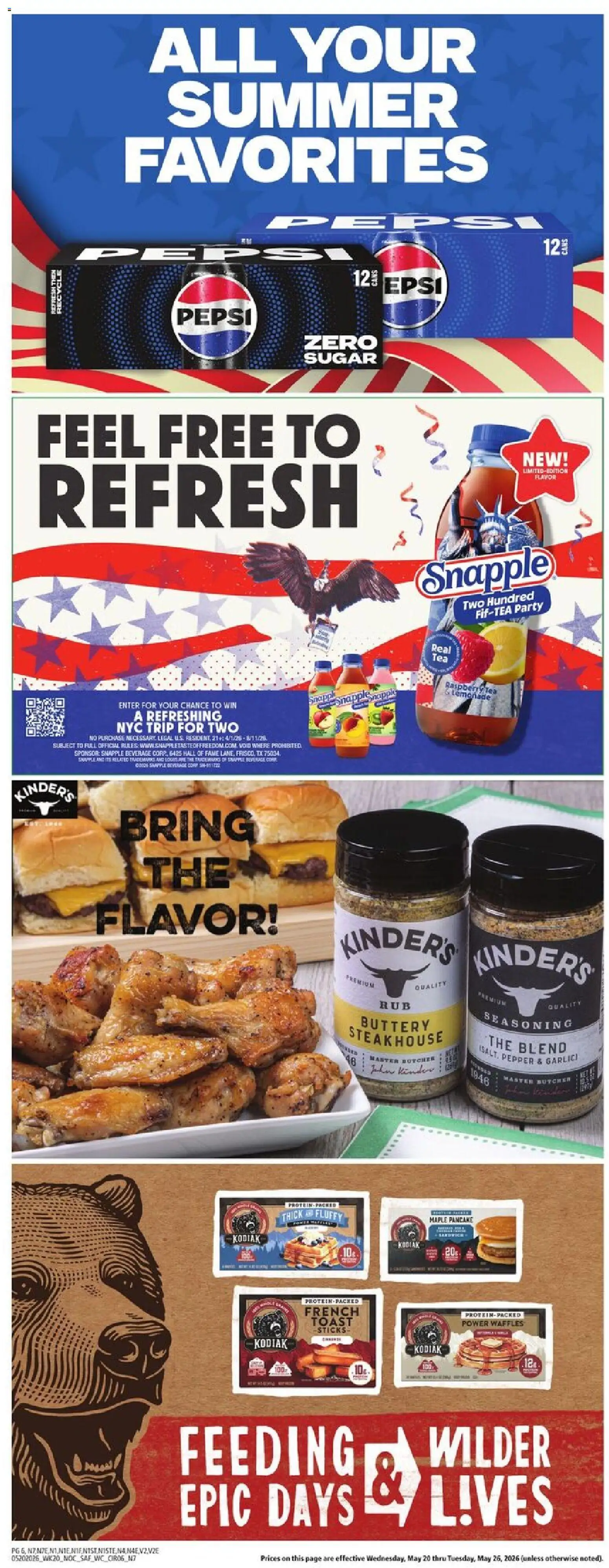 Safeway Weekly Ad - valid from 20.05.2026 | Page: 8 | Products: Sugar, Pepper