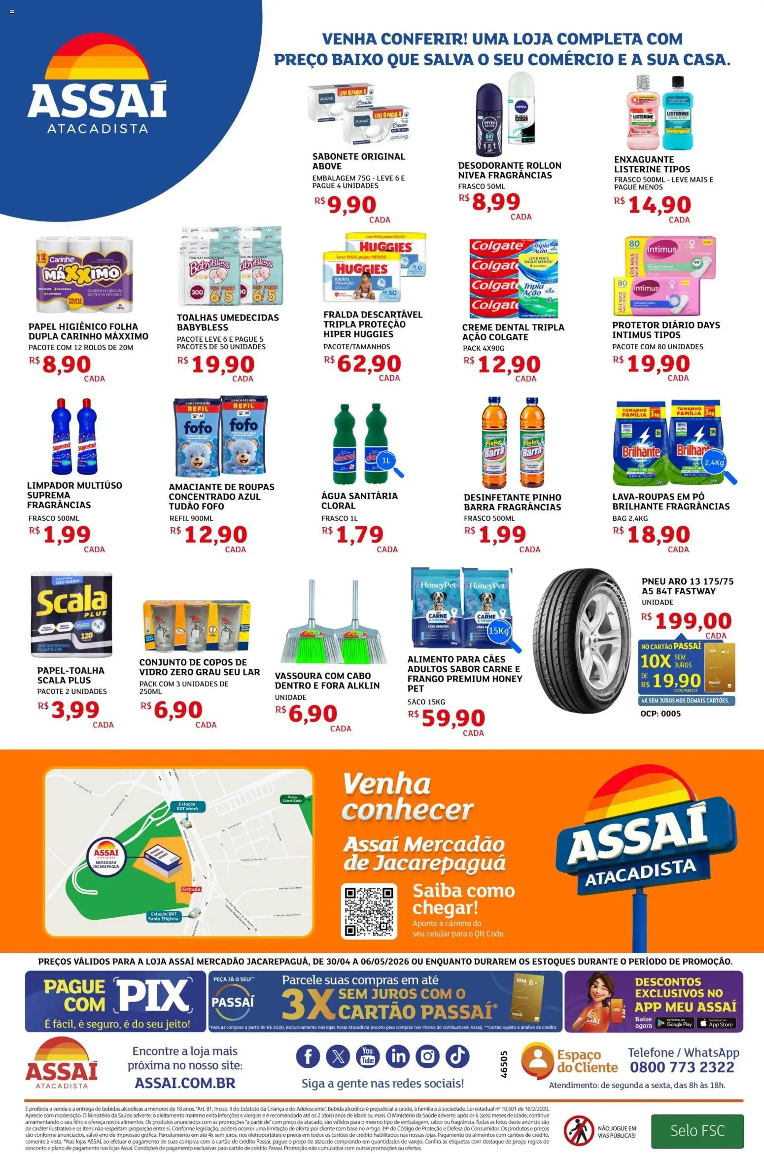 Assaí Atacadista Folheto - válido de 30.04.2026 | Página: 4