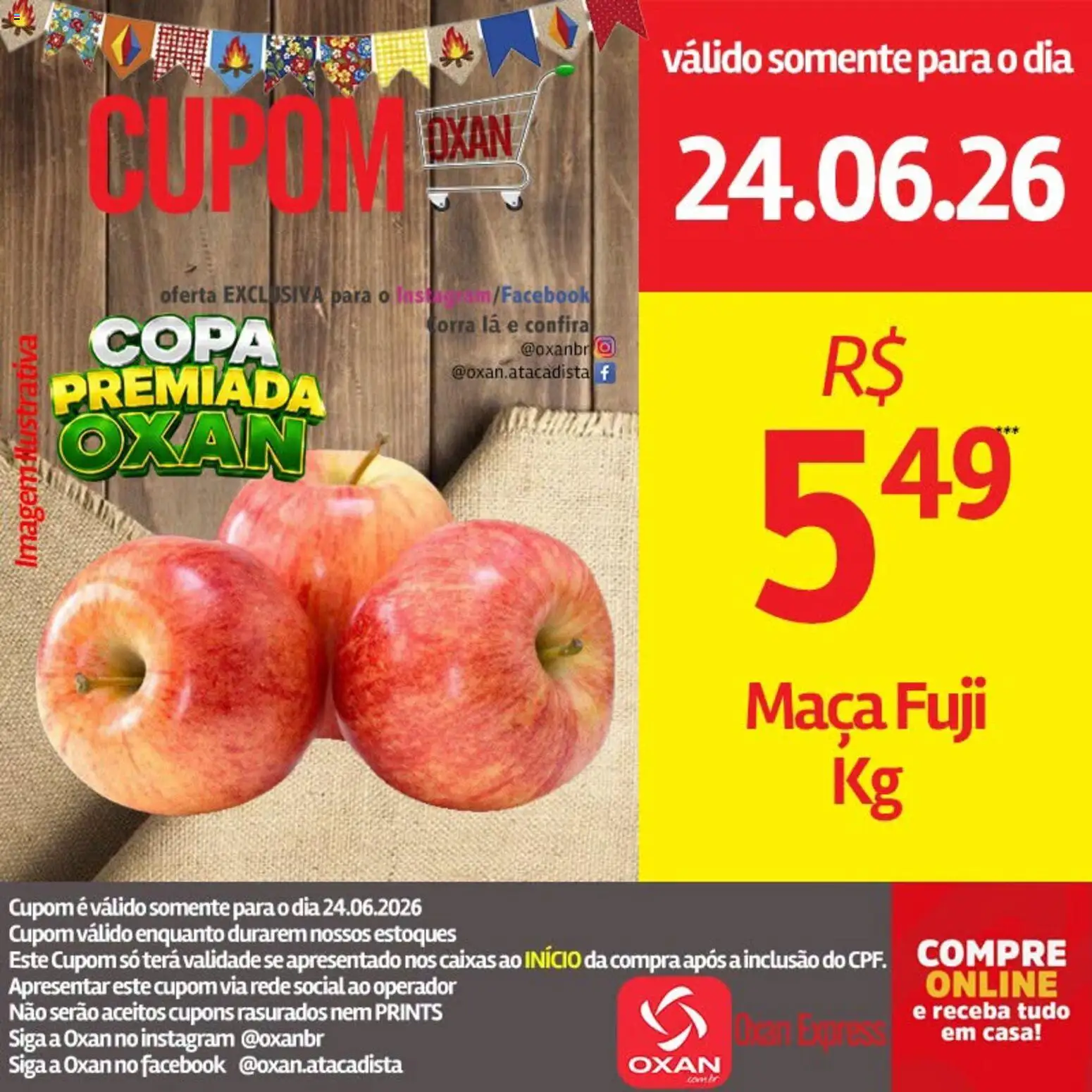 Oxan Atacadista Folheto - válido de 24/06/2026 | Página: 18 | Produtos: Copa