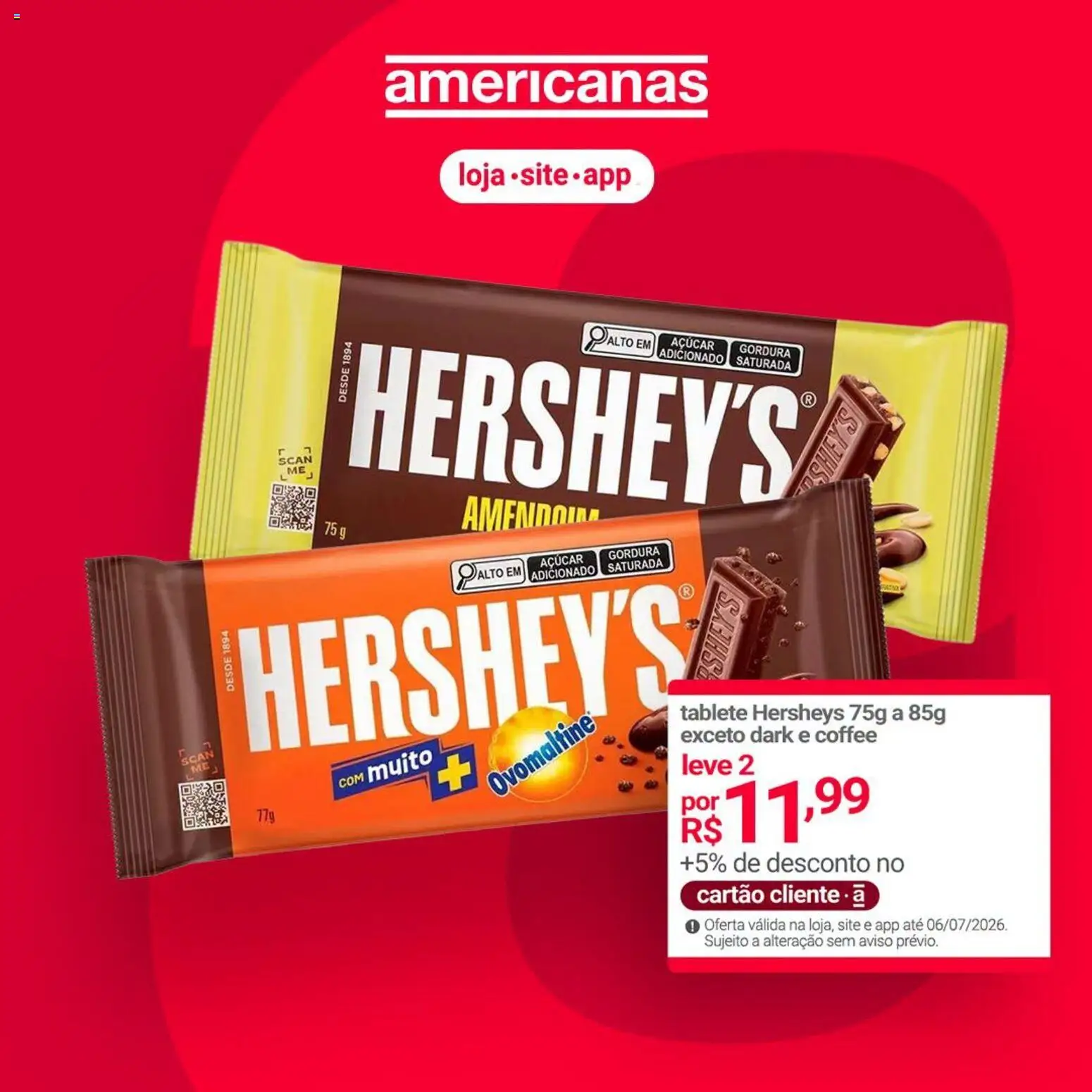 Lojas Americanas Folheto - válido de 06/07/2026 | Página: 2 | Produtos: Açúcar