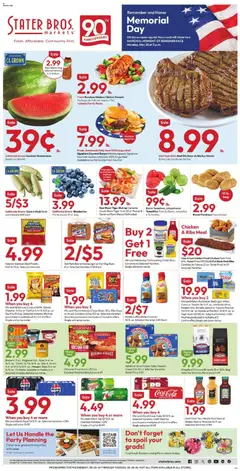 Preview of Stater Bros weekly ads valid from 20.05.2026